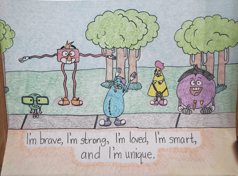 Screen Shot 2020-06-23 at 9.51.42 AM – QuaverEd Ryan has received countless art from students and teachers who love the characters in "You-Nique!"