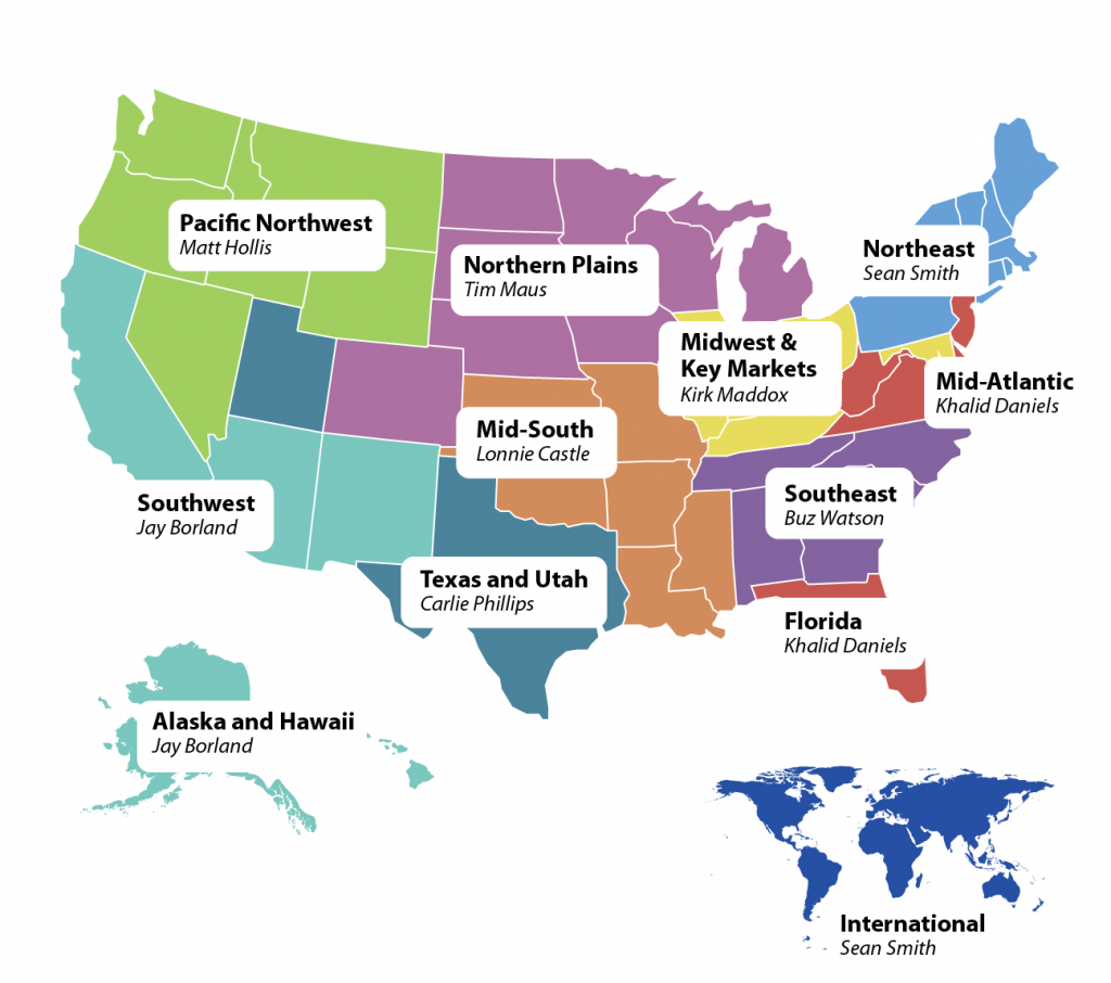 Sales Territory Map