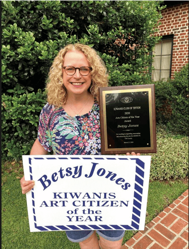 Image of Award picture for Betsy Jones, Kiwanis Art Citizen of the Year