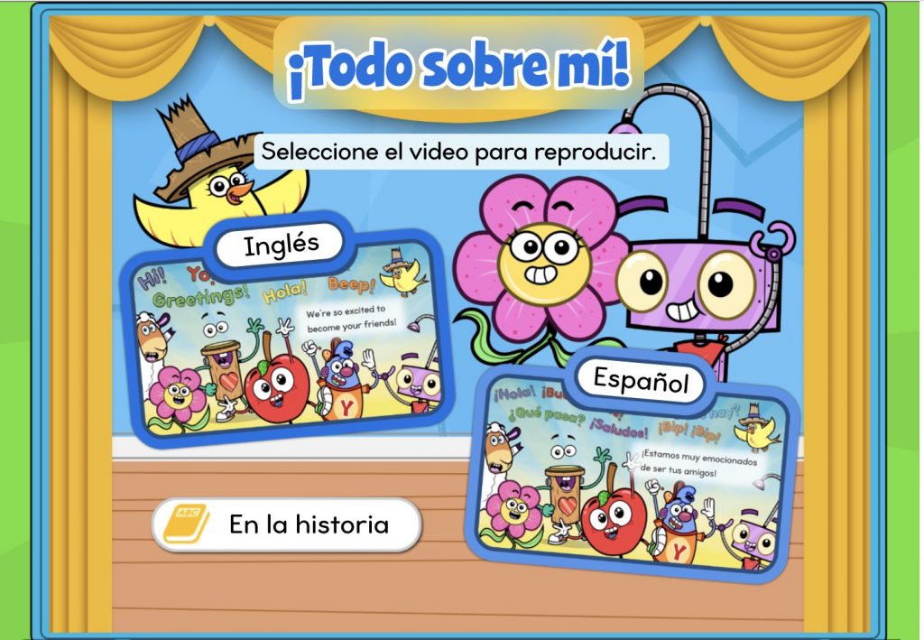 Digital Storybook in Spanish