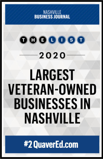 2020 Largest Veteran-Owned Businesses in Nashville Logo