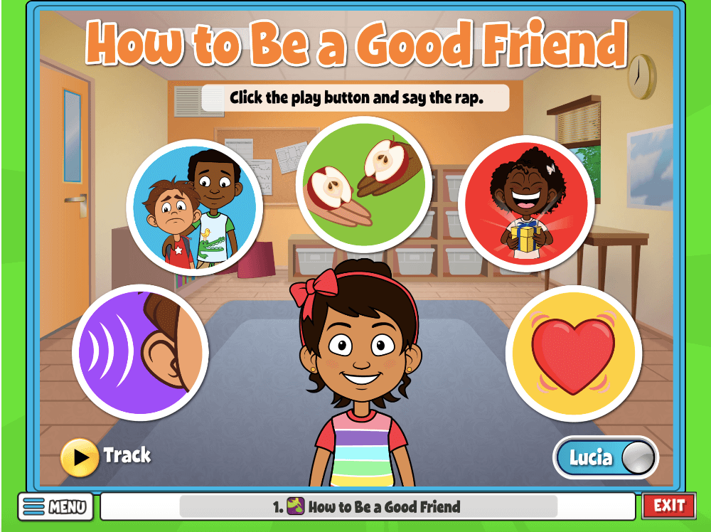 In this activity, students will learn how to be a good friend.