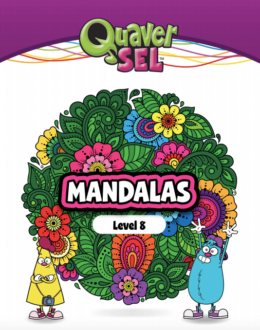 Image of colorful mandala from Quaver SEL
