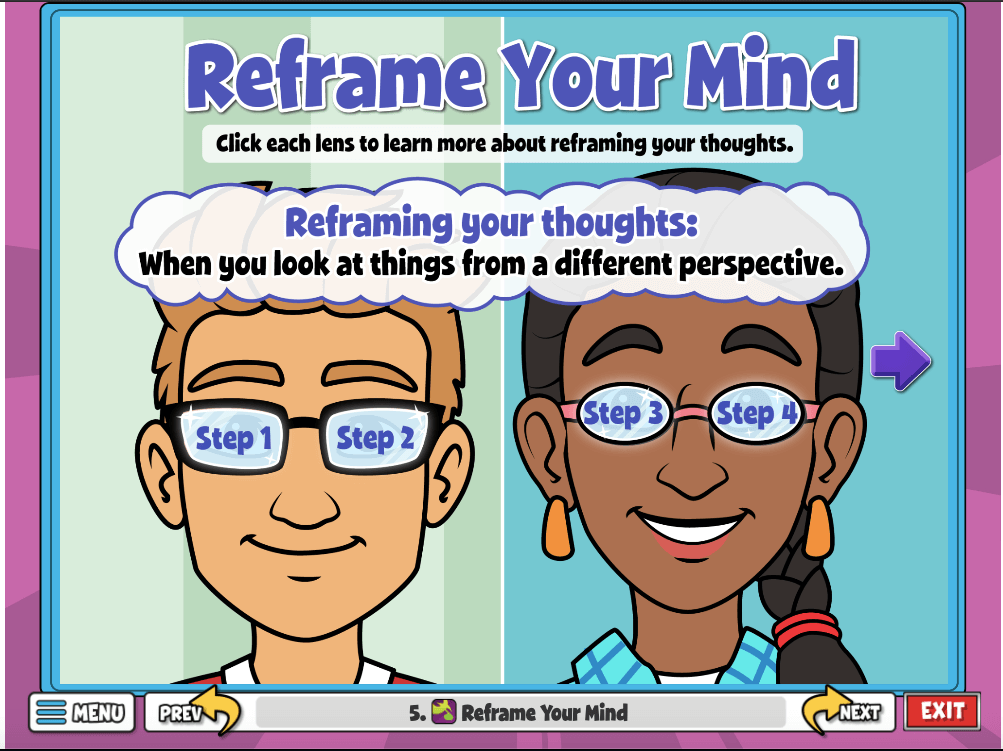 Quaver SEL Reframe your Mind - Look at things from a different perspective! 