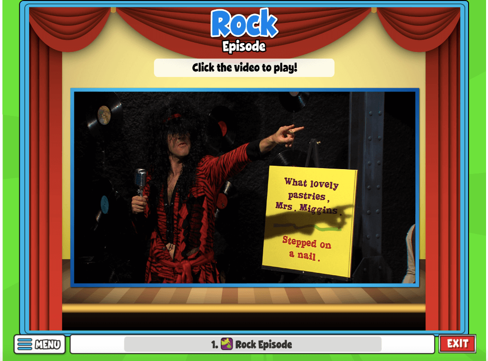 Watch Quaver's Rock episode found in your Resource Manager!