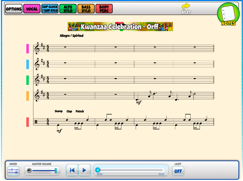 Kwanzaa-Celebration-Orff-Score – QuaverEd