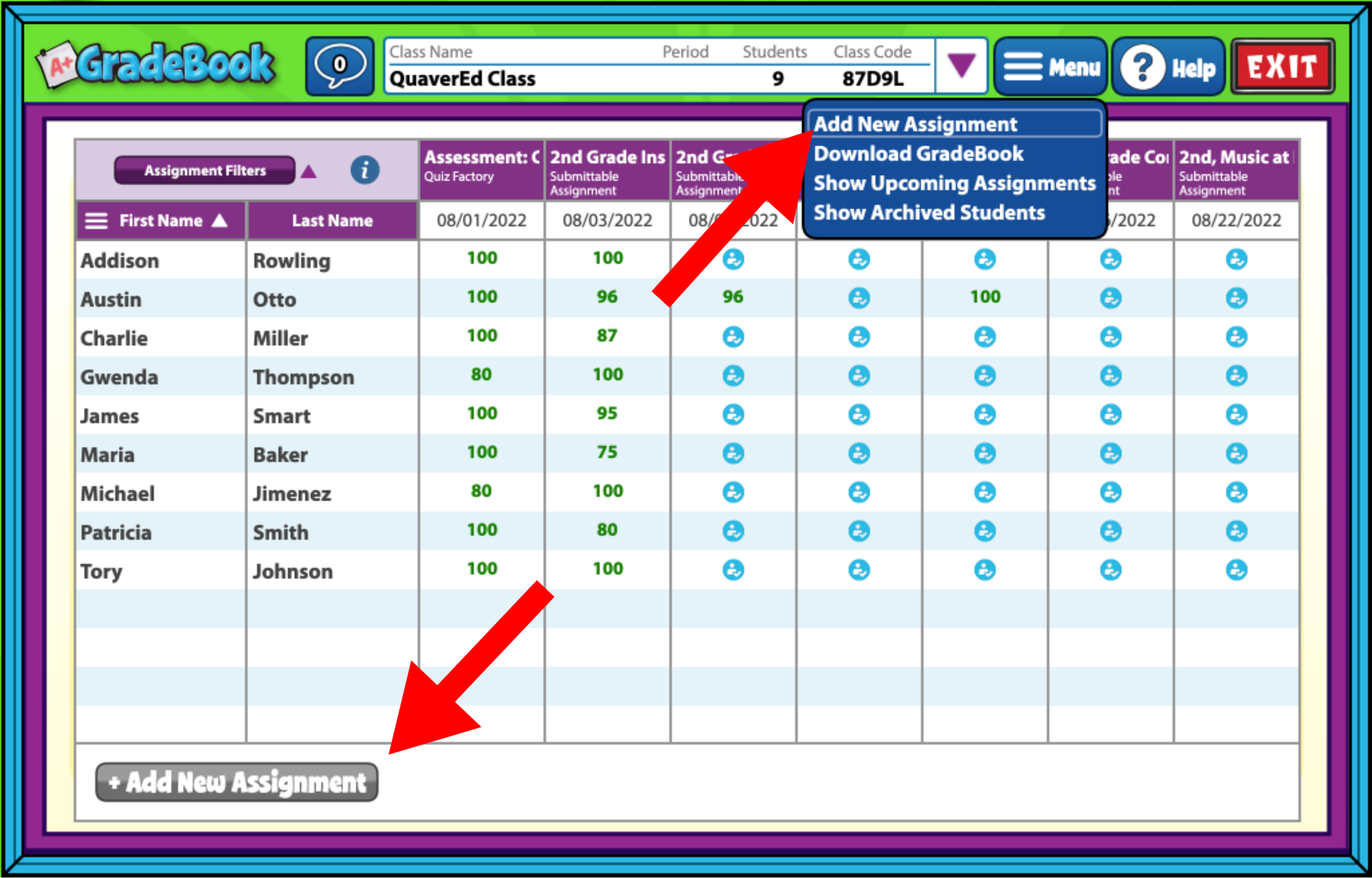 gradebook – QuaverEd
