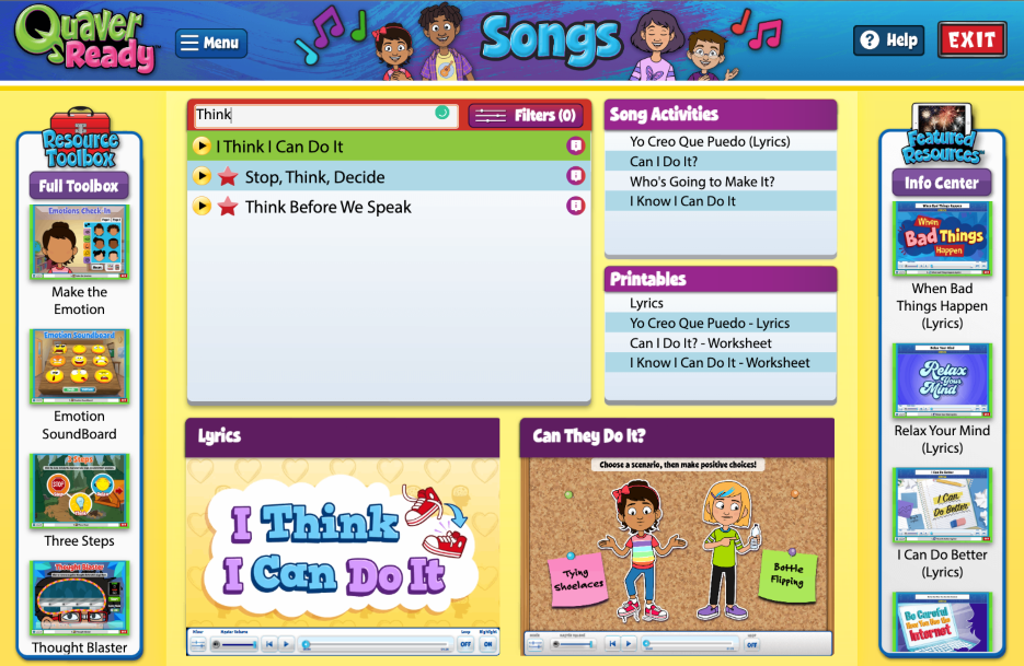 QRsongs_search – QuaverEd