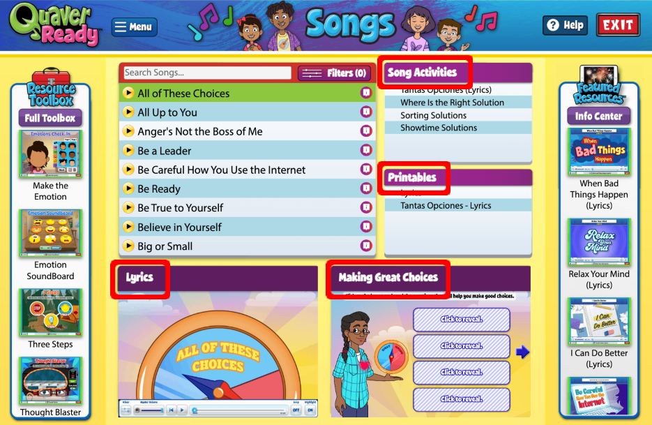 QRsongs_songactivities – QuaverEd