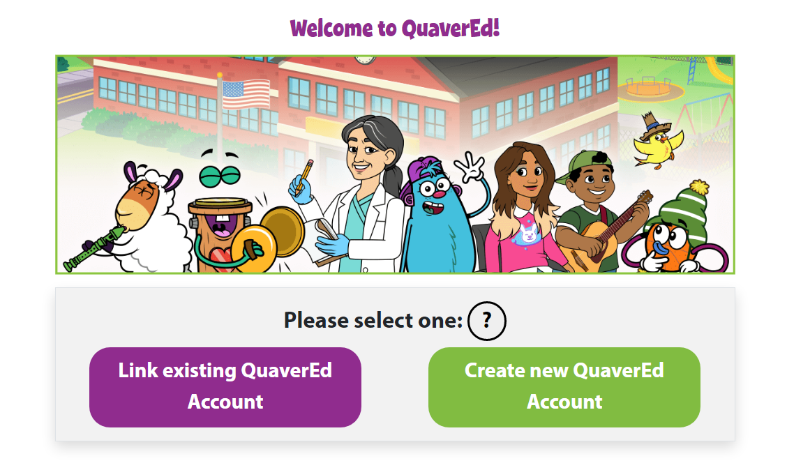 Screenshot to start with QuaverEd. 