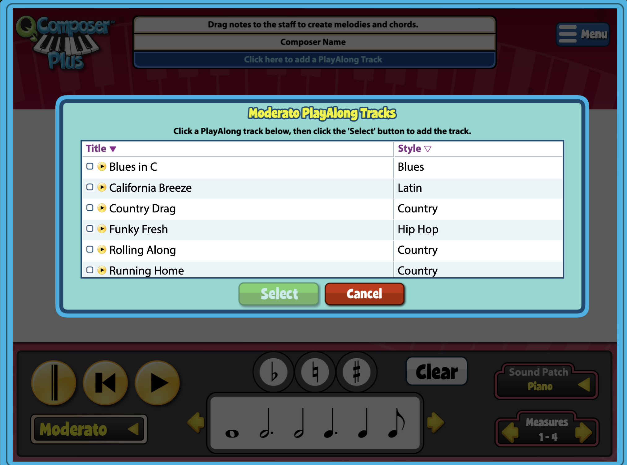 QuaverMusic_Product Support_QComposerPlus_PlayAlongTrack – QuaverEd