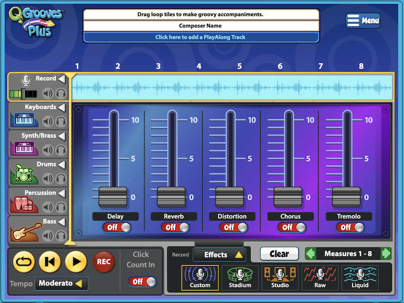 QGroovesPlus_Recording – QuaverEd