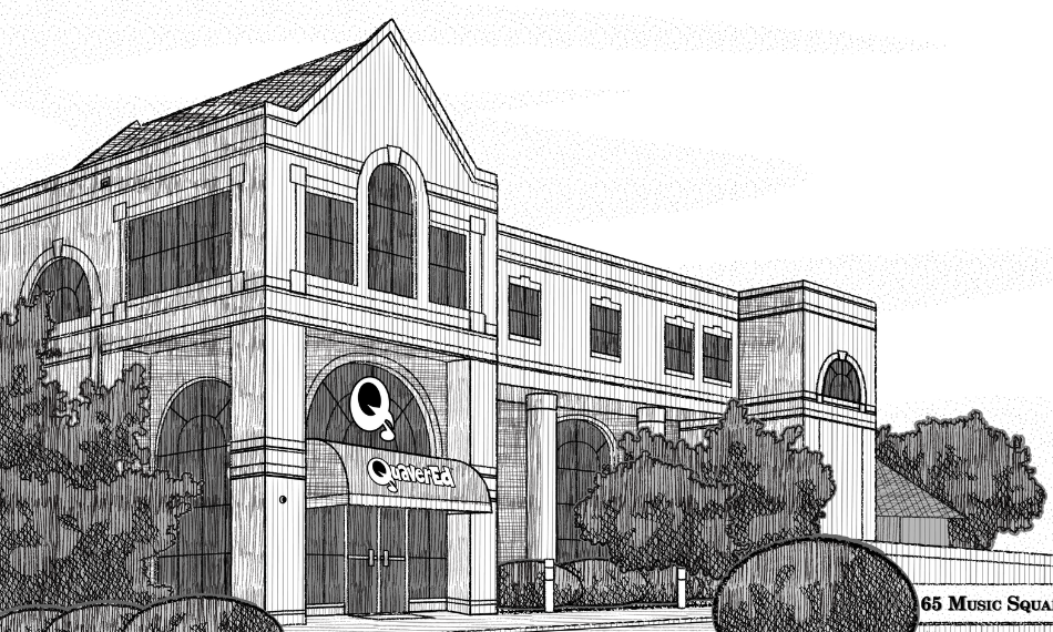 a sketch of Quaver Ed headquarters