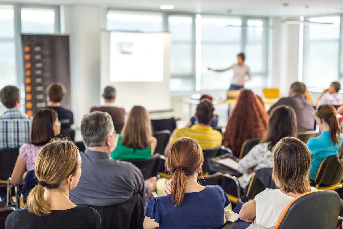 Speaker leading a workshop – QuaverEd Speaker leading a workshop