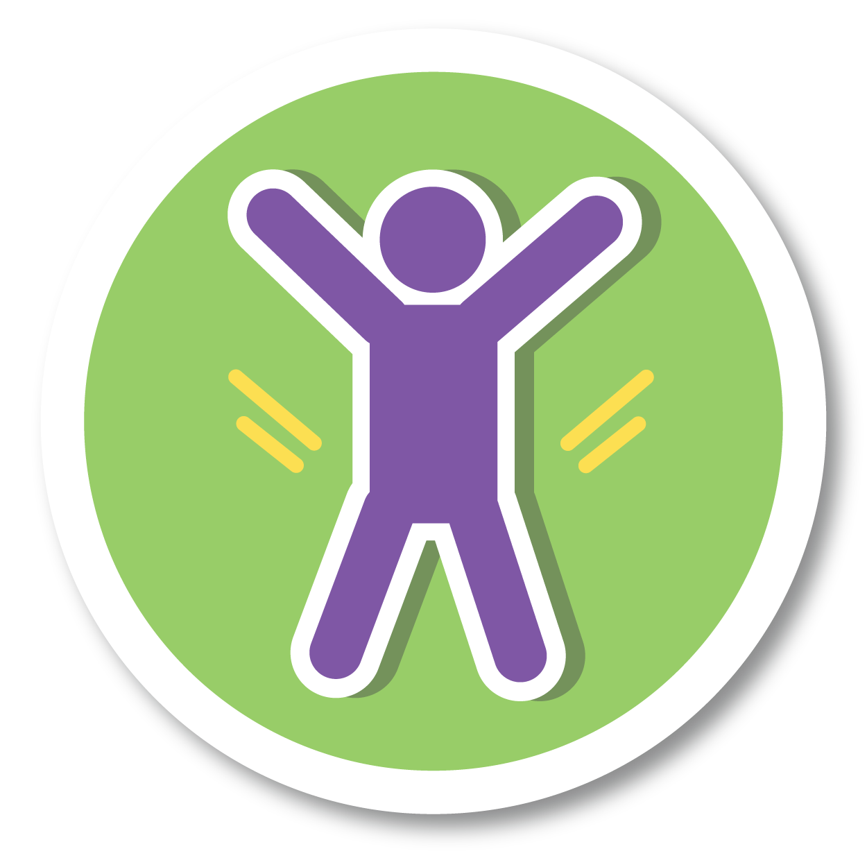 physical – QuaverEd stick figure doing jumping jacks