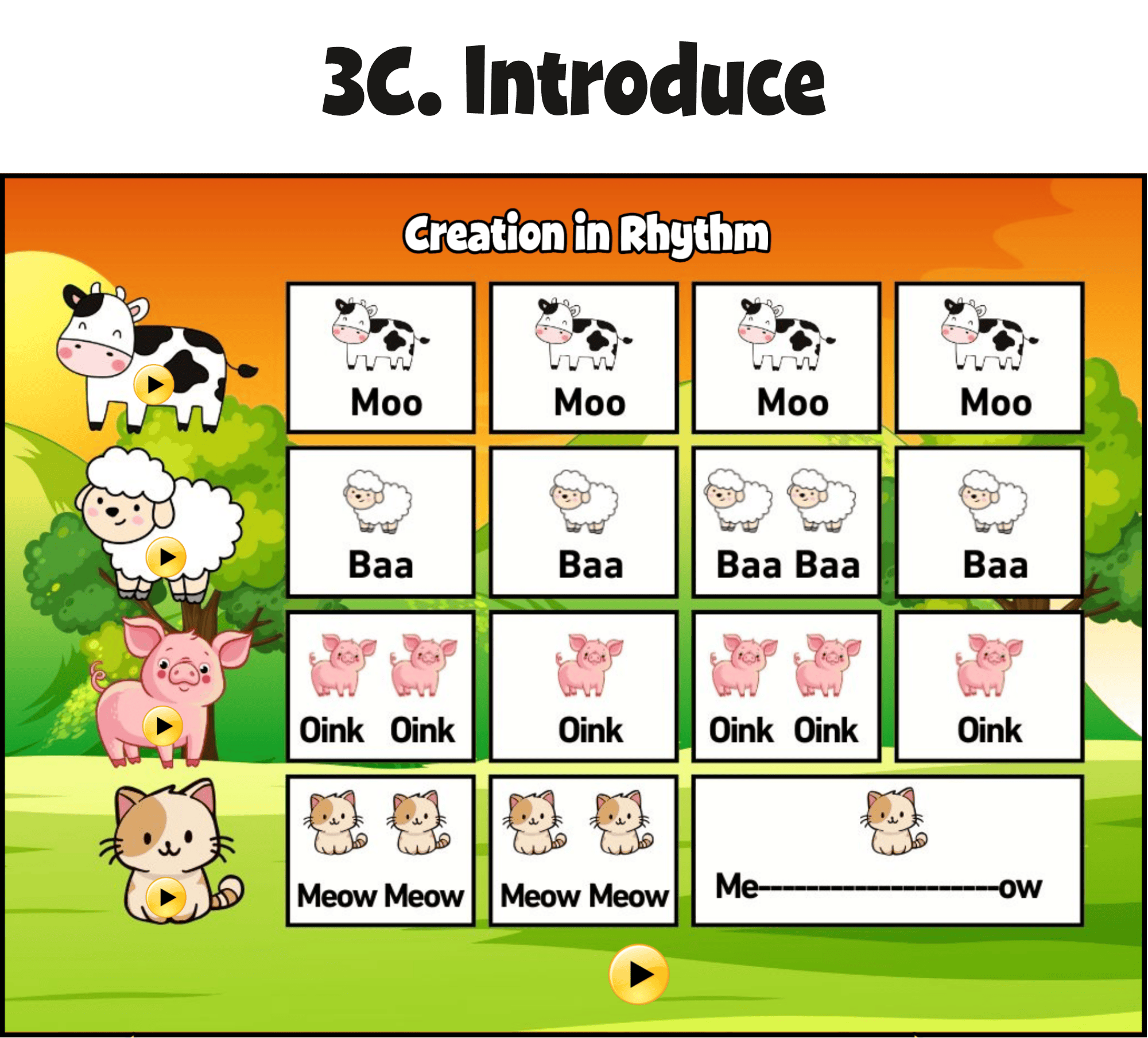 Students can create and deepen their rhythmic learning though exciting beat and pattern activities