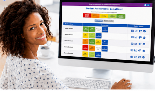 QuaverReady district assessment and dashboard view