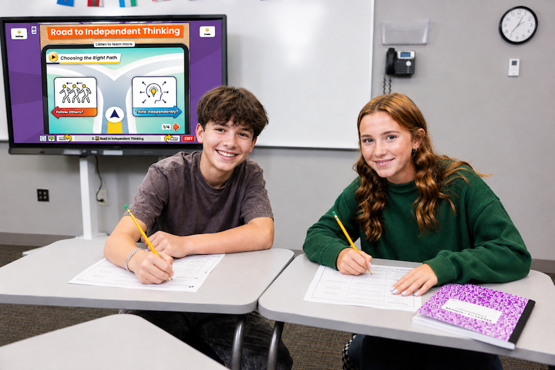 Students experiencing QuaverReady