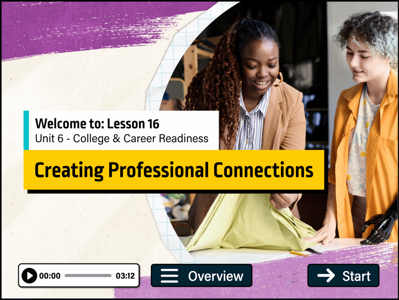 Grade 10 lesson screen