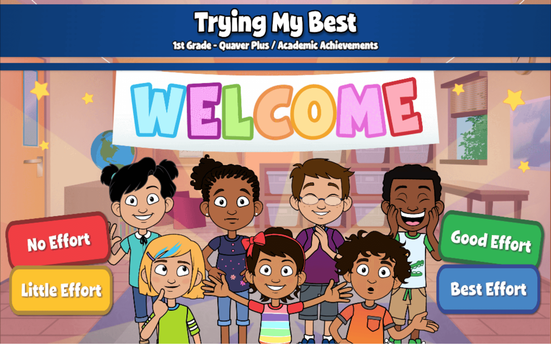 Grade 2 lesson screen